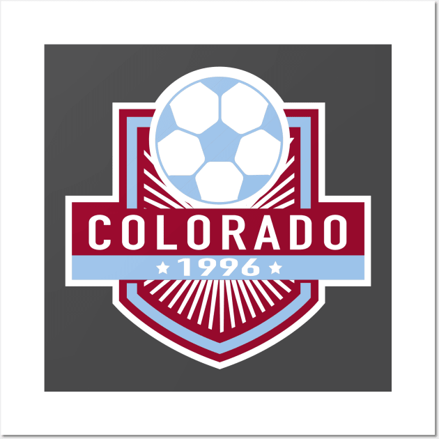 Colorado Soccer, Wall Art by JayD World